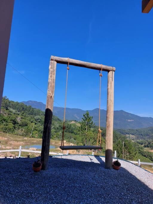Cabana Recanto Do Arruda Para Casal Em Aguas Mornas Exterior foto